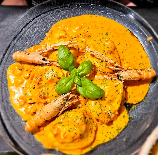 Ravioloni Aux Homard & Crevettes